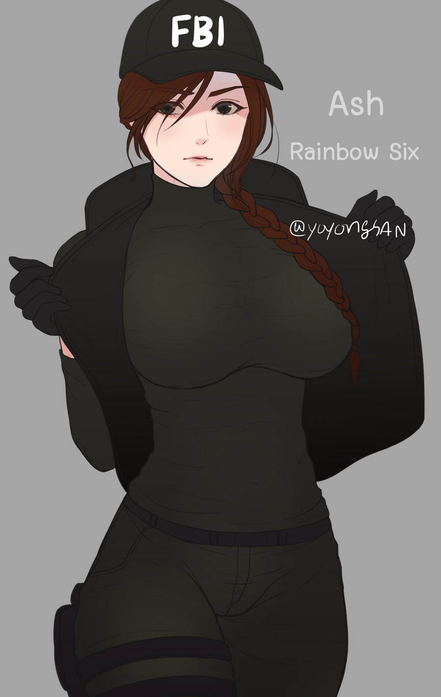 Ash rainbow six elite skin